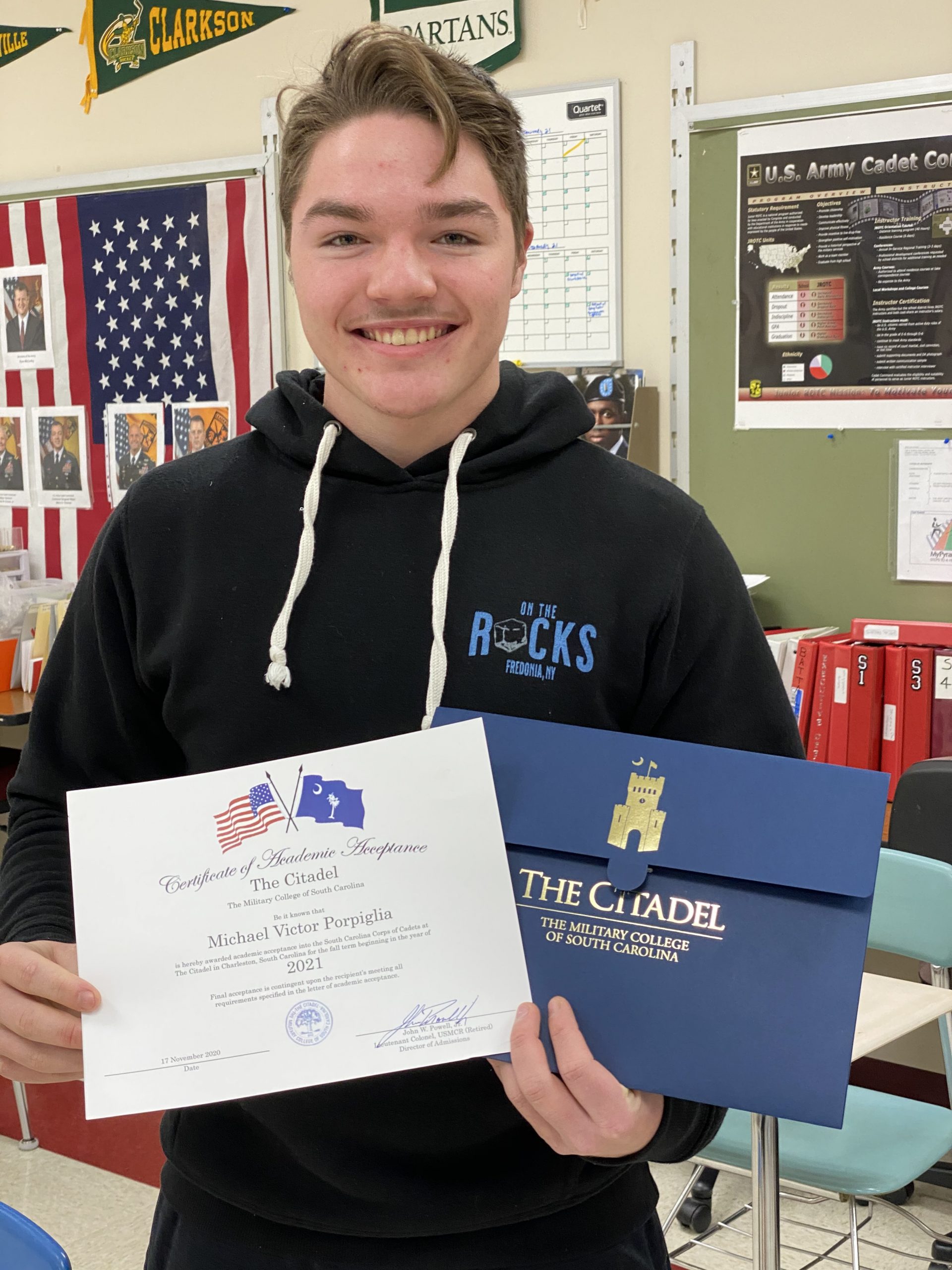 Dunkirk resident accepted to military college | News, Sports, Jobs - Vimarsana News